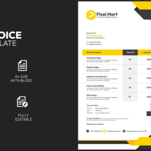 Service Invoice Template